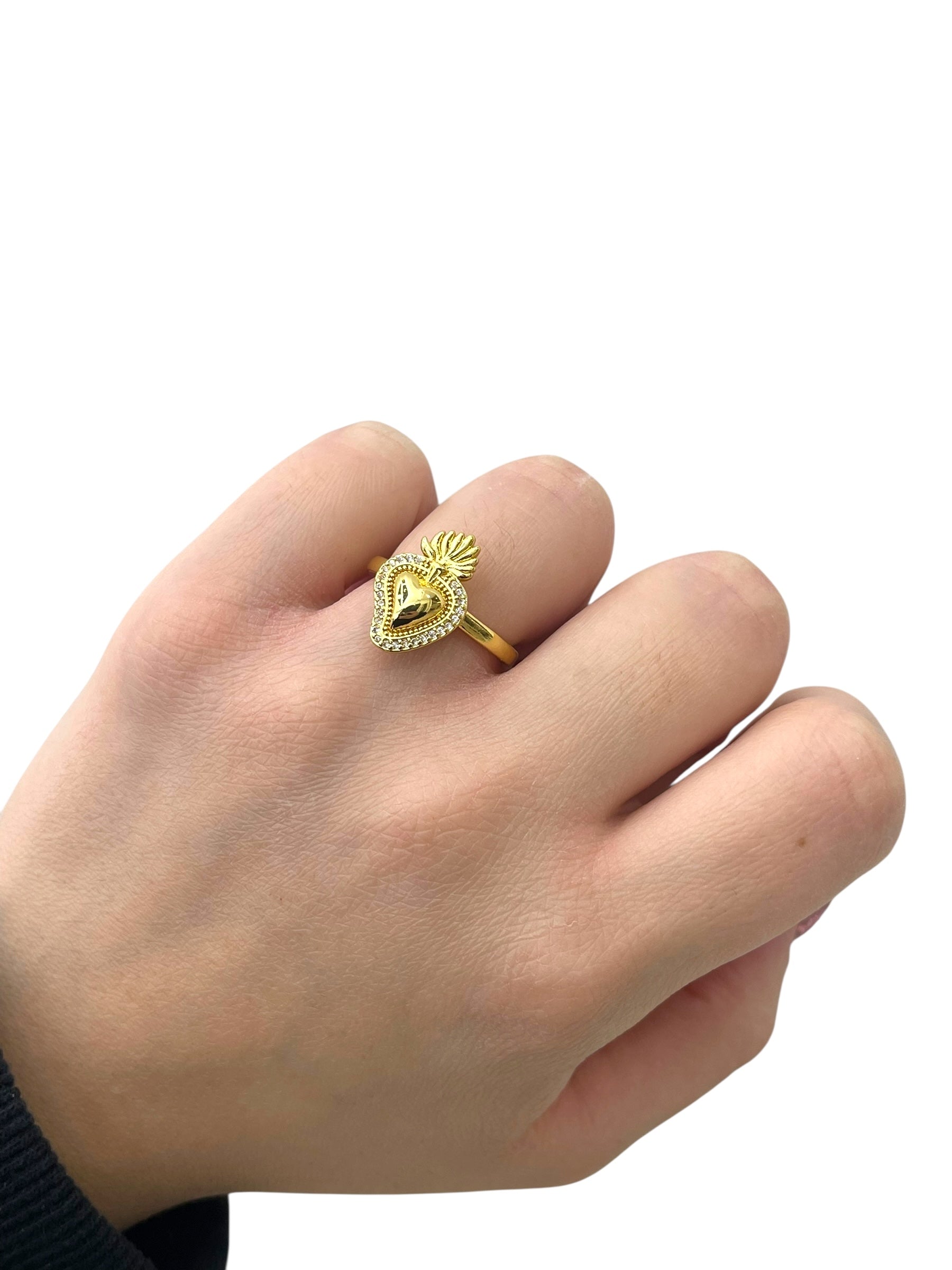 Anello sacred heart