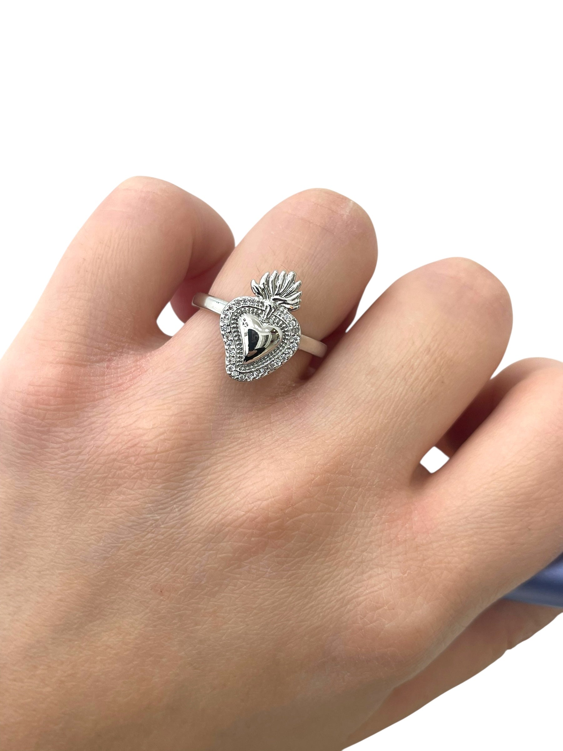 Anello sacred heart