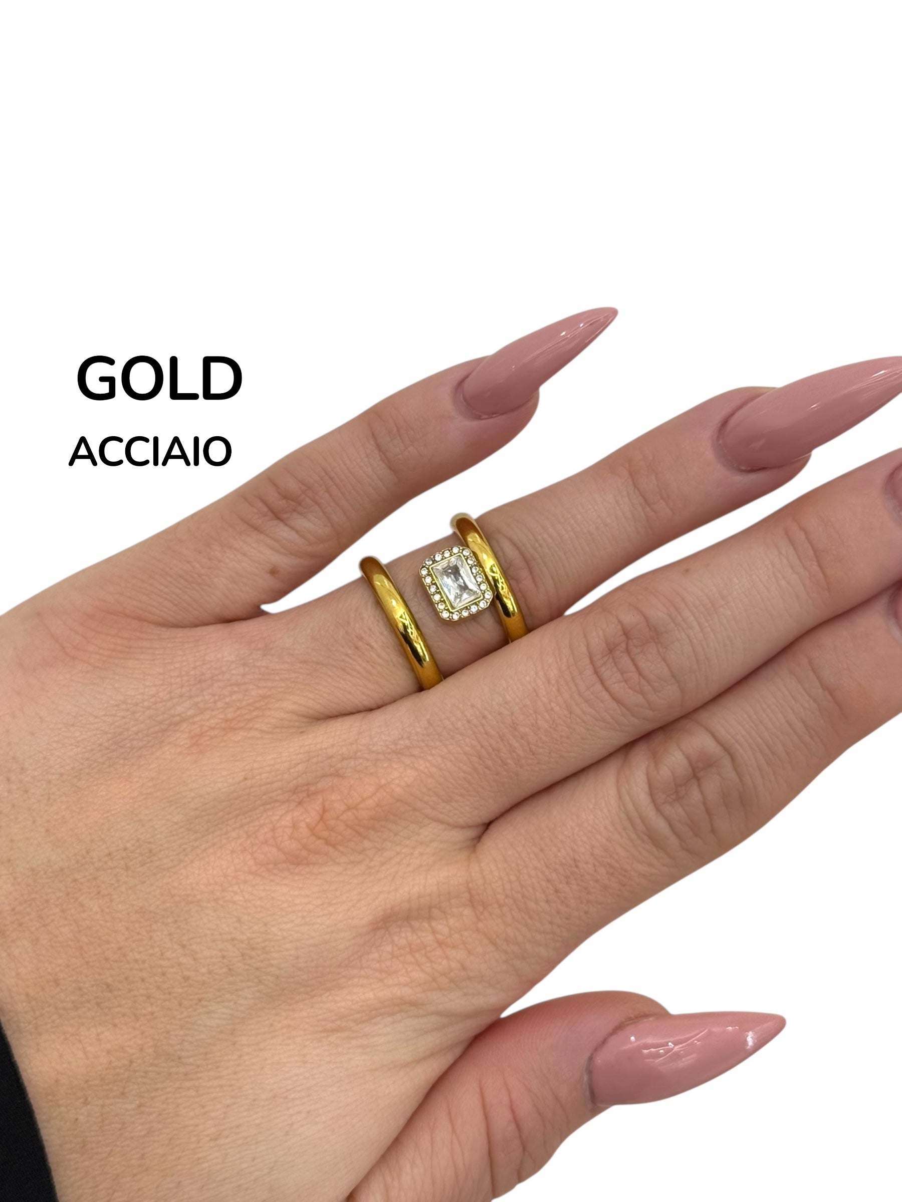 Anello cassandra inossidabile