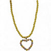 Collana mille luci cuore gold