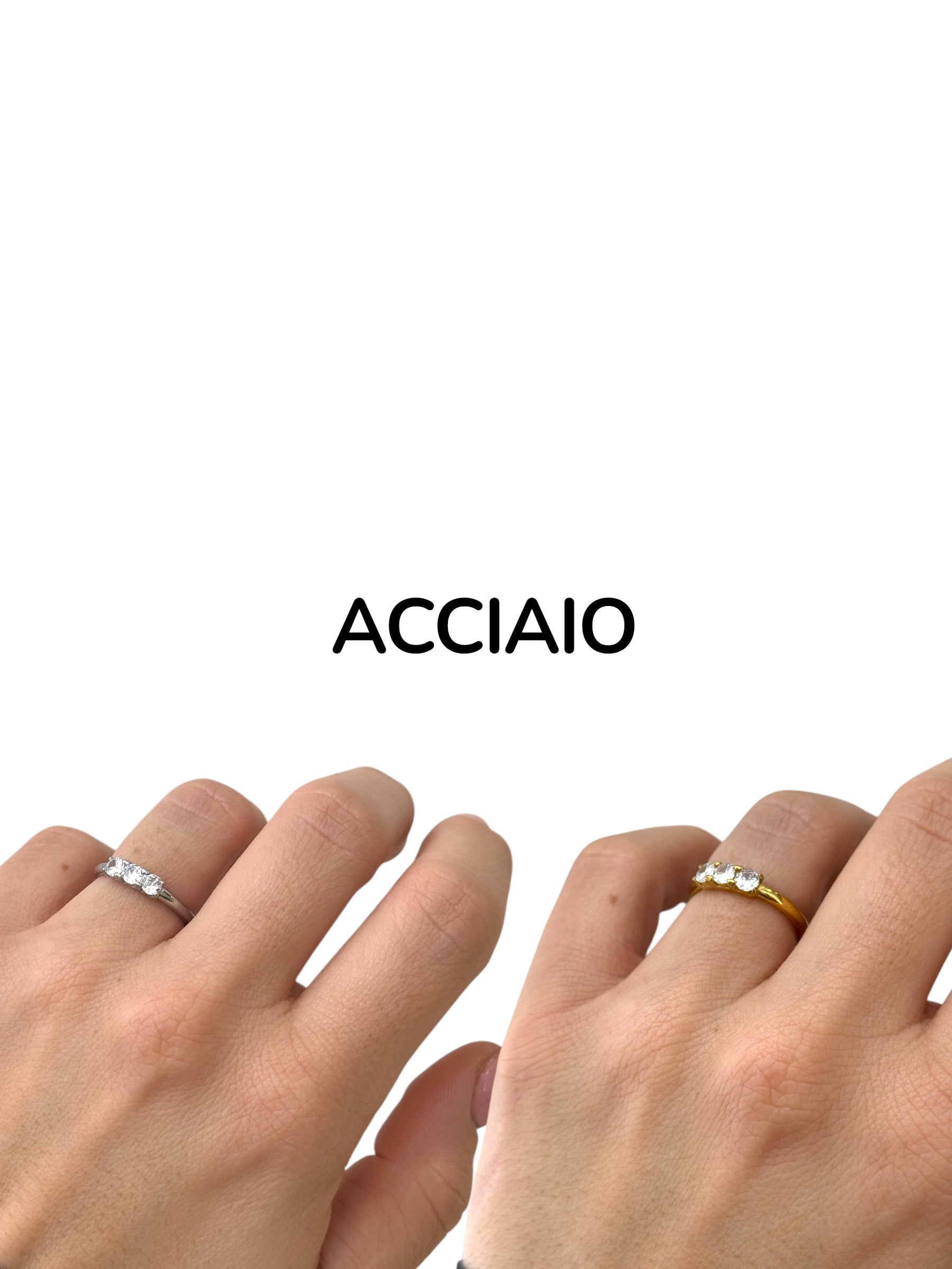 Anello Alice inossidabile