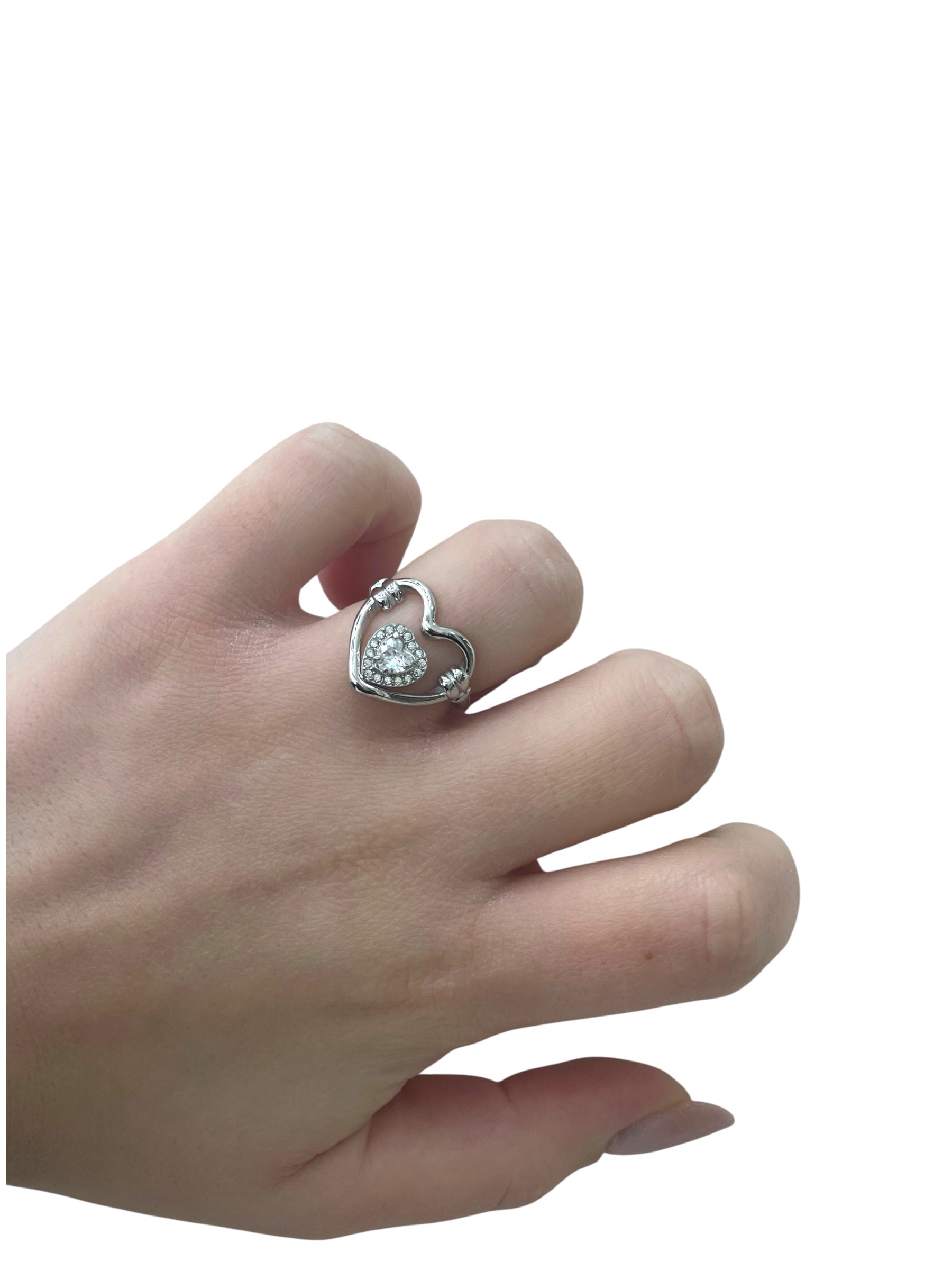 Anello Dalila acciaio