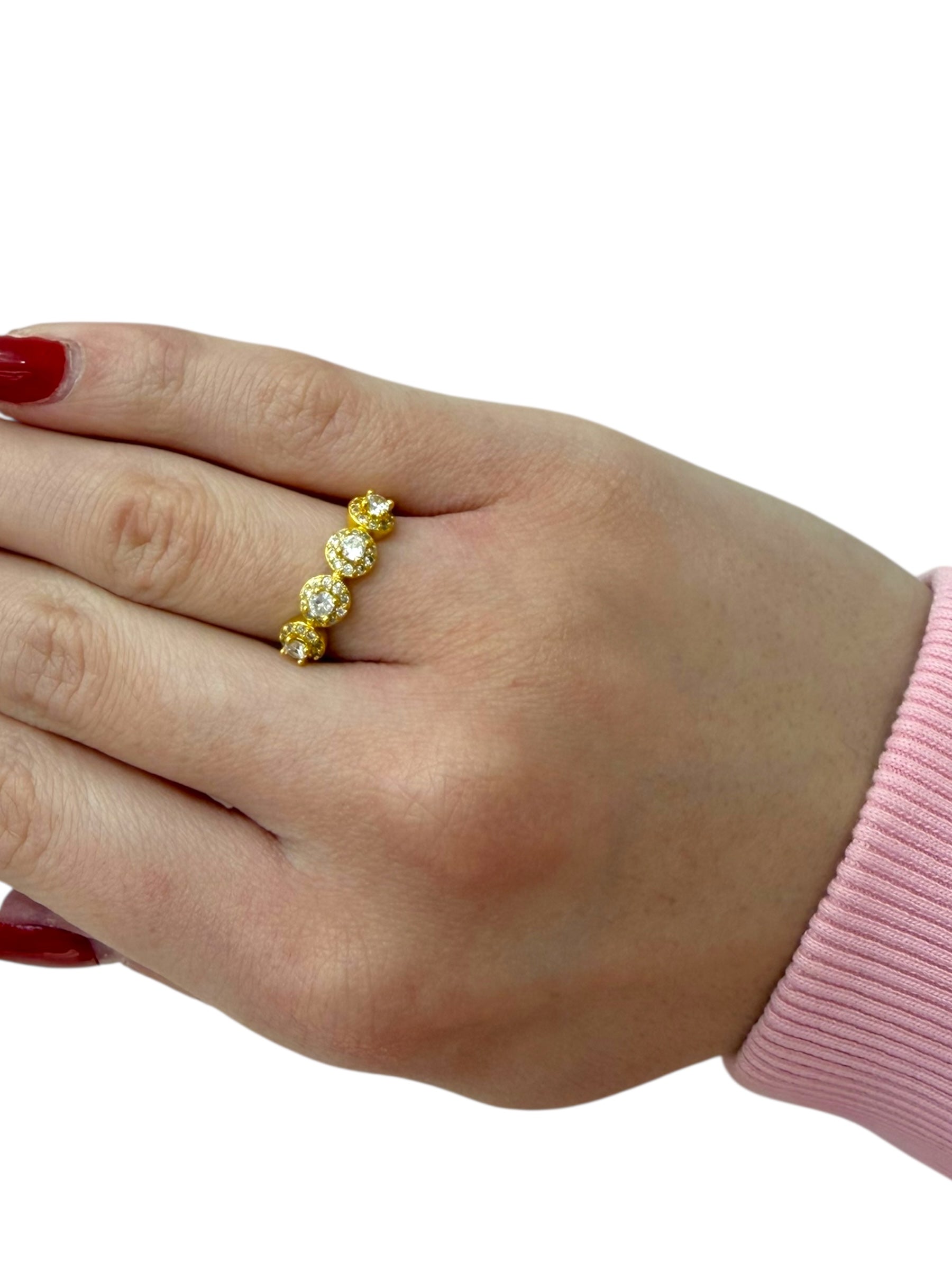 Anello veretta ovali