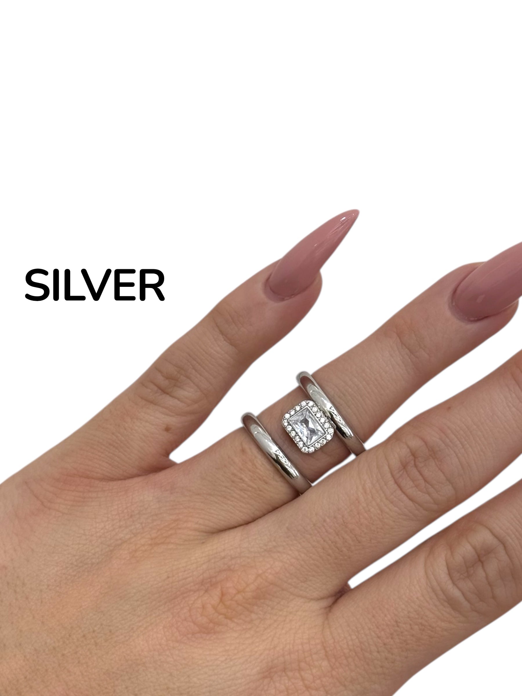 Anello cassandra inossidabile