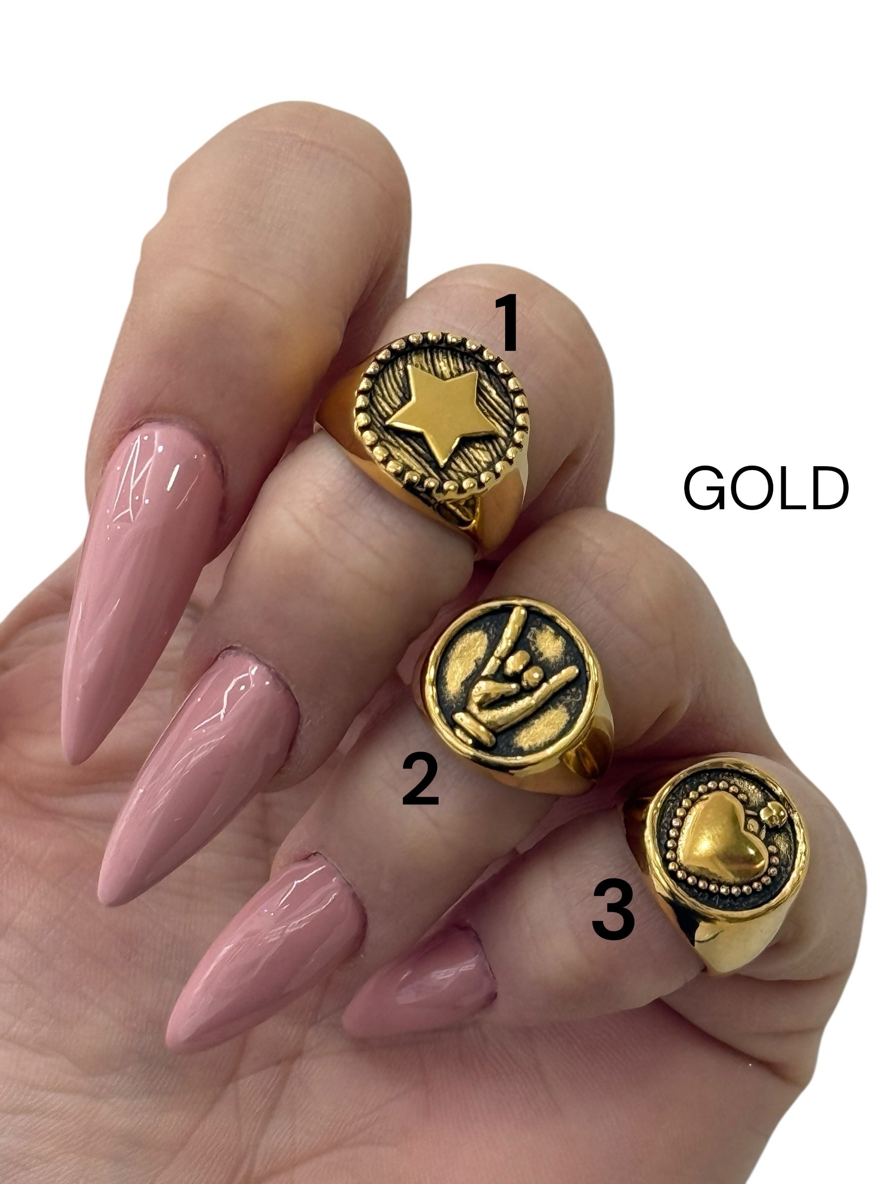 Anelli chevalier metallo