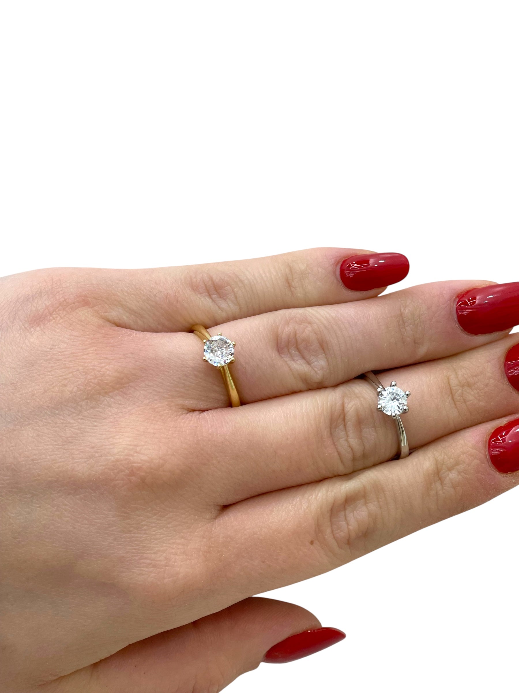 Anello diamante