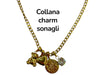 Collana charm sonagli