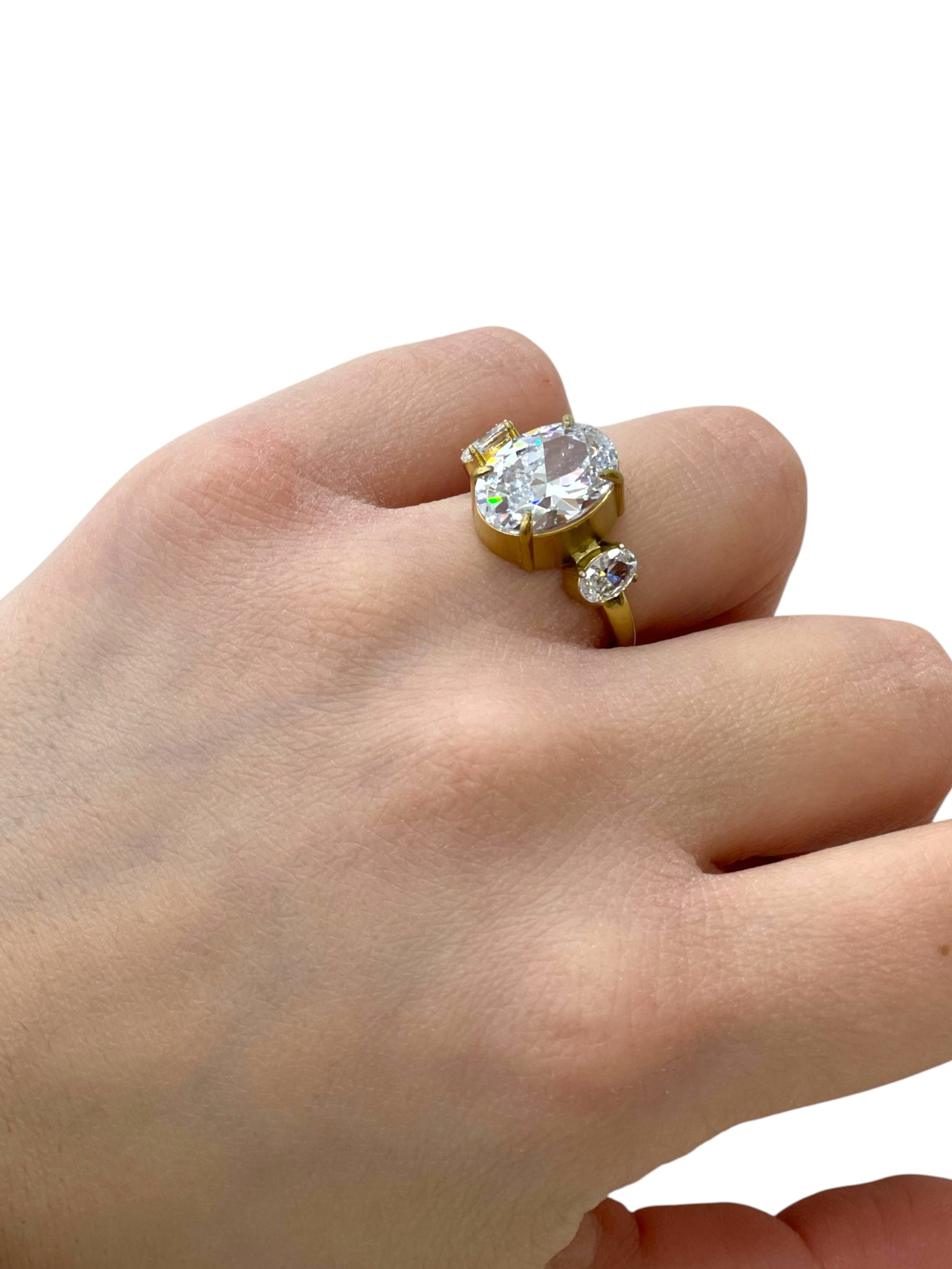 Anello lilly inox
