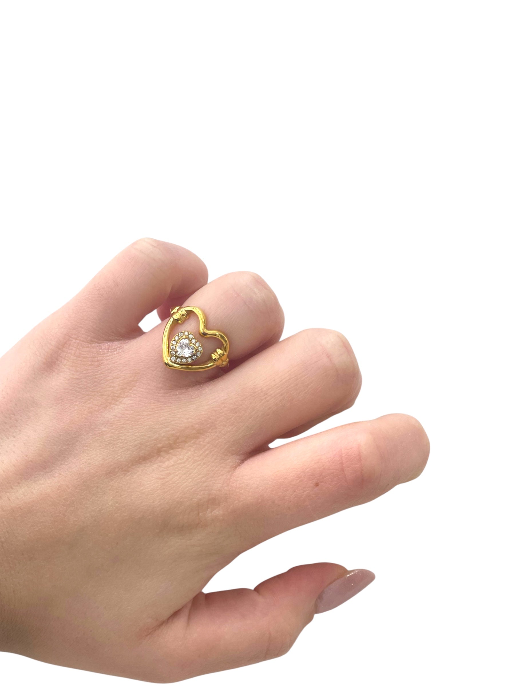 Anello Dalila acciaio