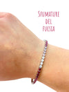 Bracciale tennis color