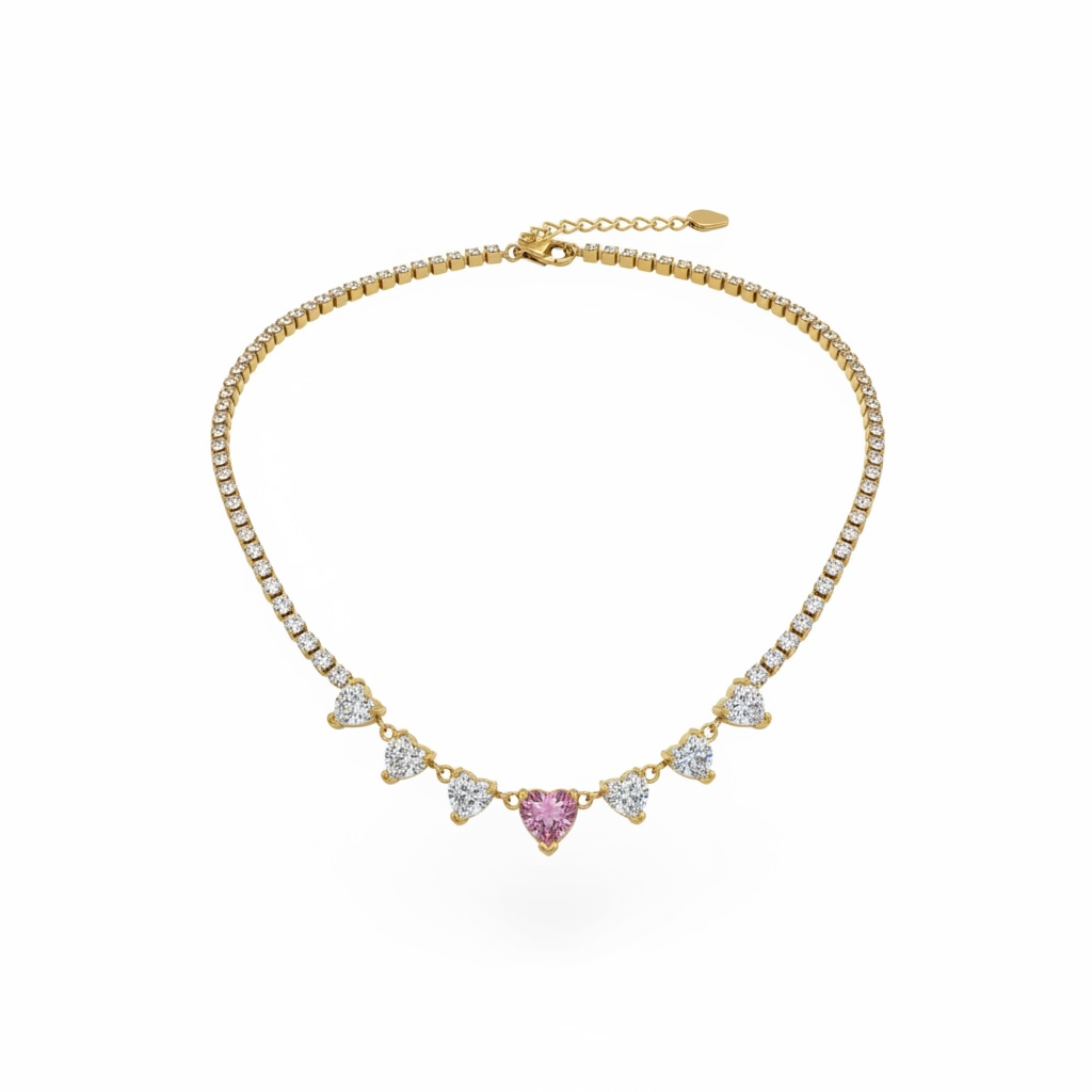 Collana Cristal Heart