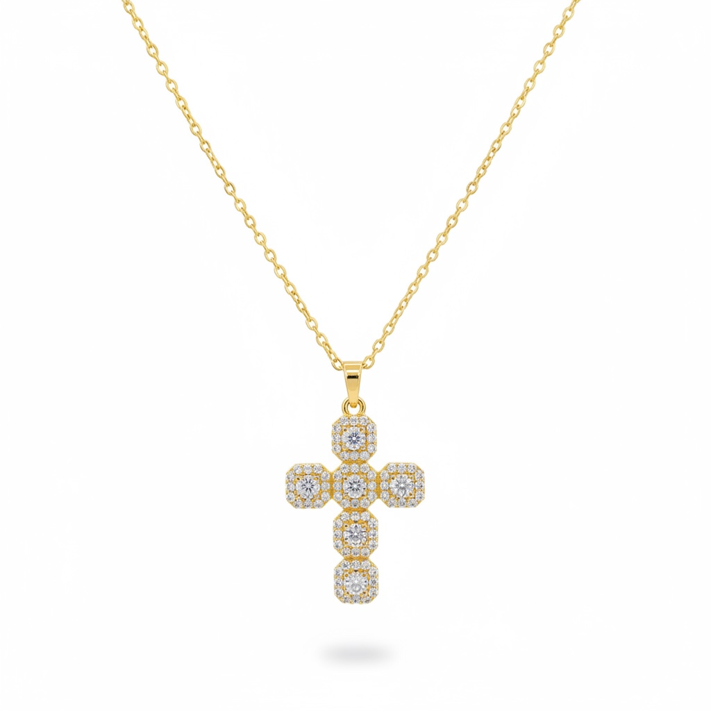 Collana croce splendi