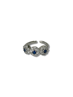 Anello 3 fiorellini
