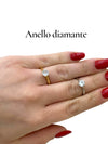 Anello diamante
