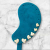Set HEART strass
