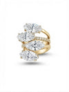 Anello 4 diamanti