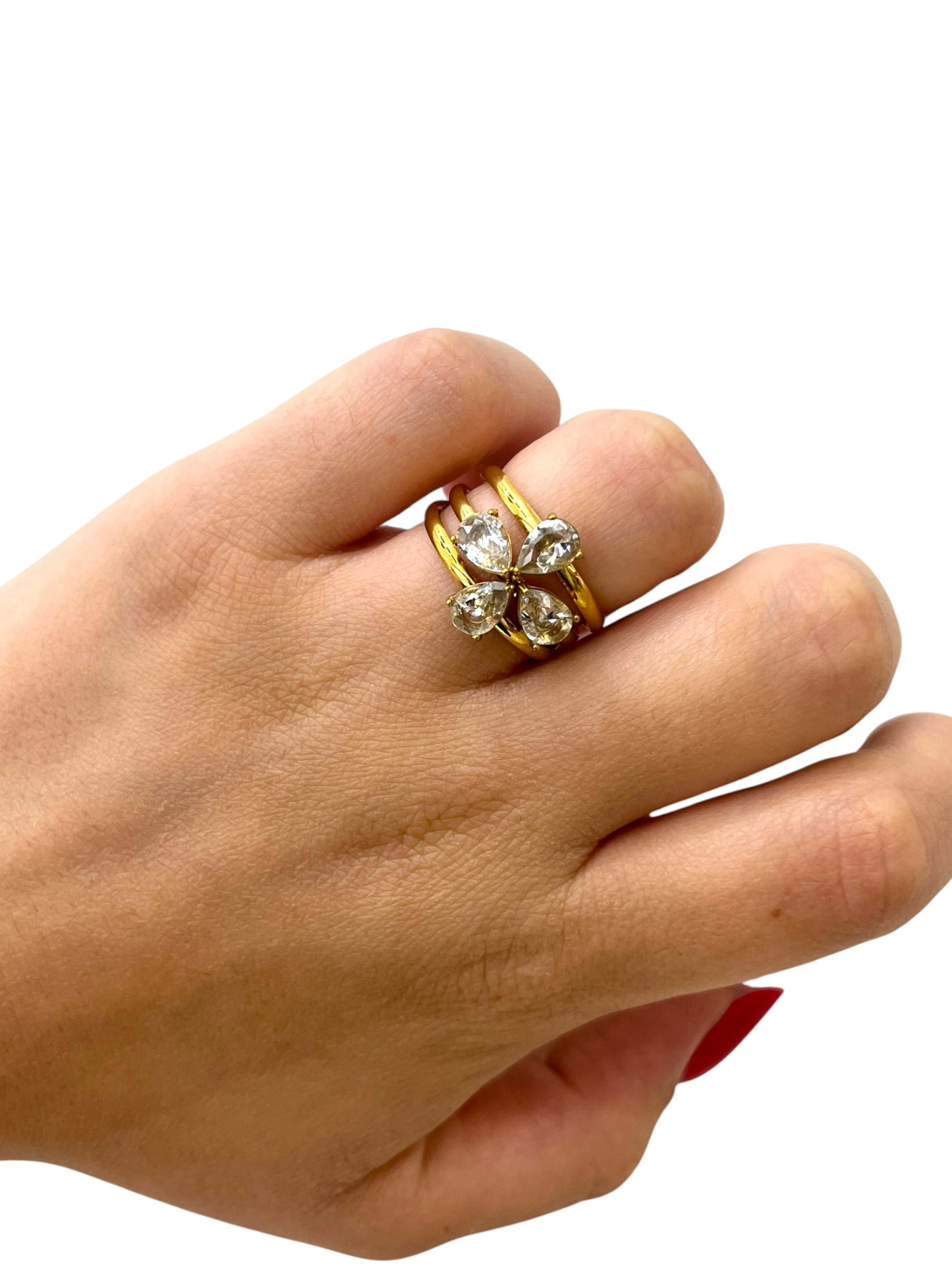 Anello trixy componibile inox