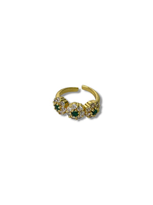 Anello 3 fiorellini