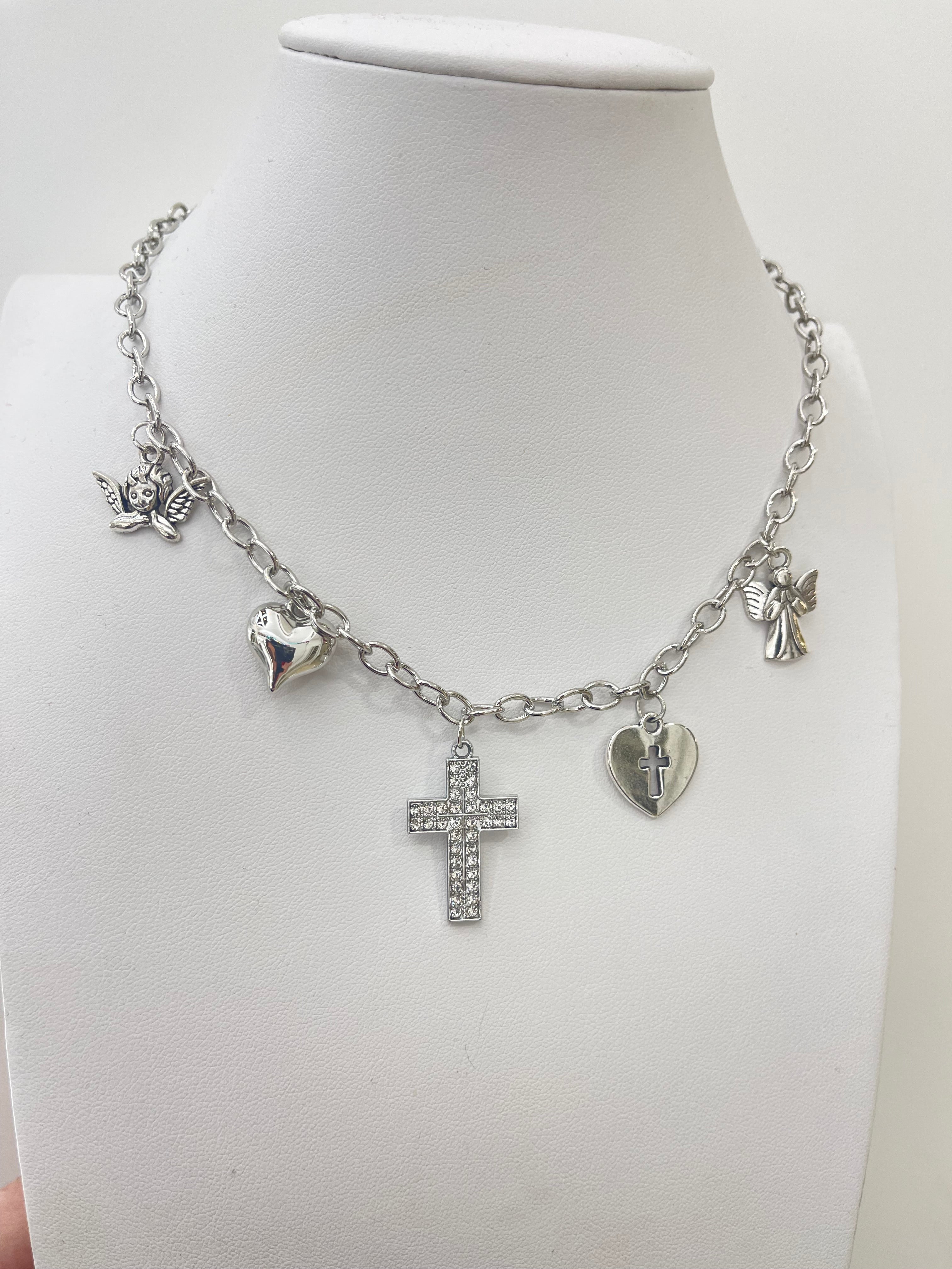 Collana multi pendente