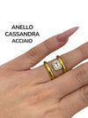 Anello cassandra inossidabile