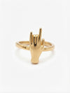 Anello Cornetto Rock