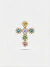 Anello cross fiorellini