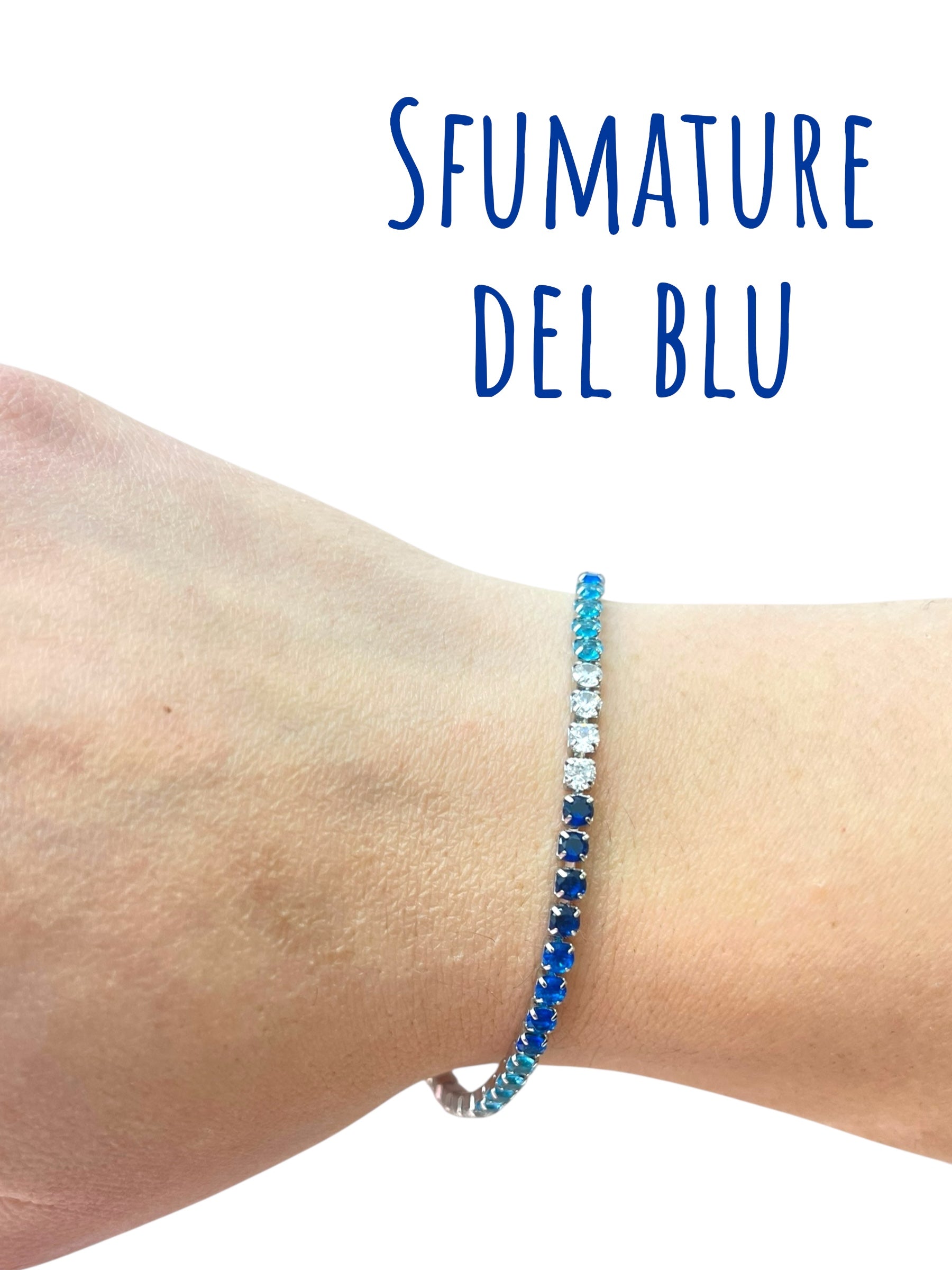 Bracciale tennis color