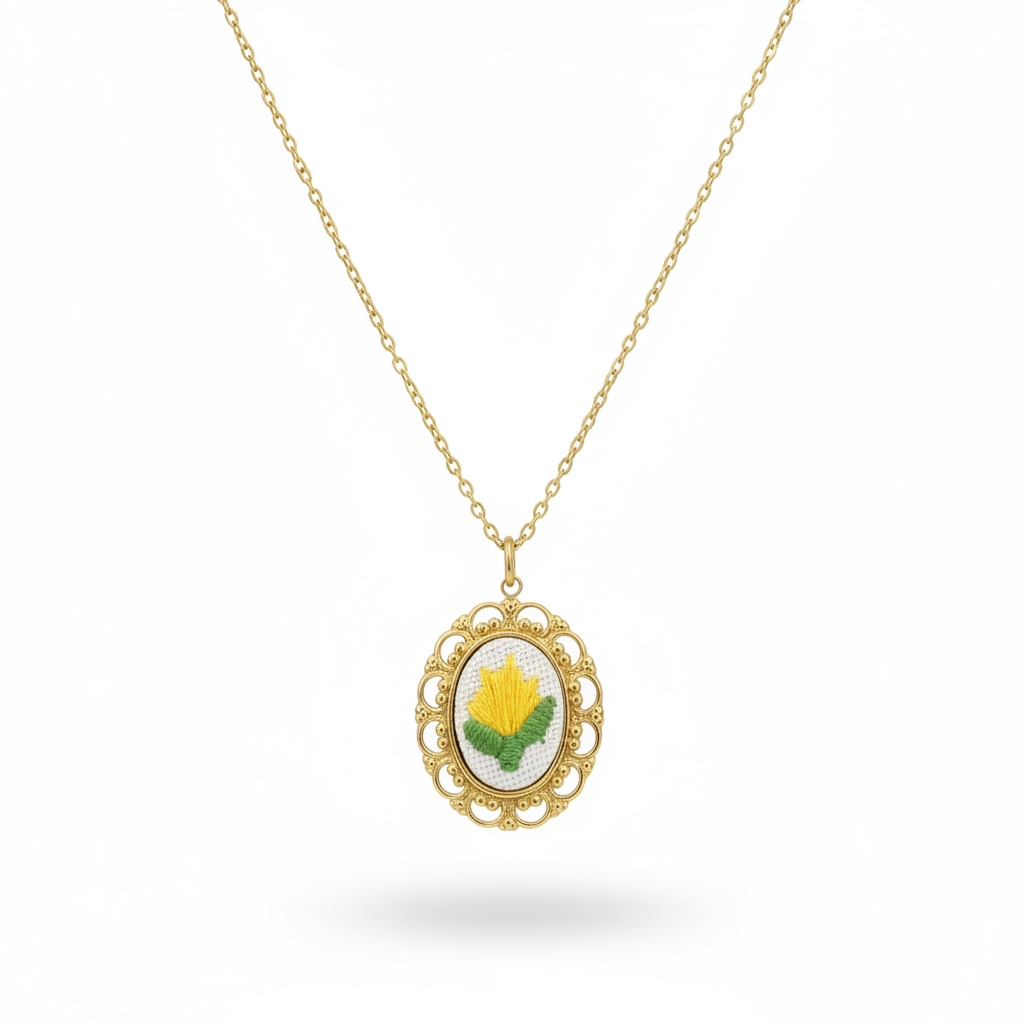 Collana Kandy Ricamo