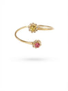 Bracciale duetto floreale