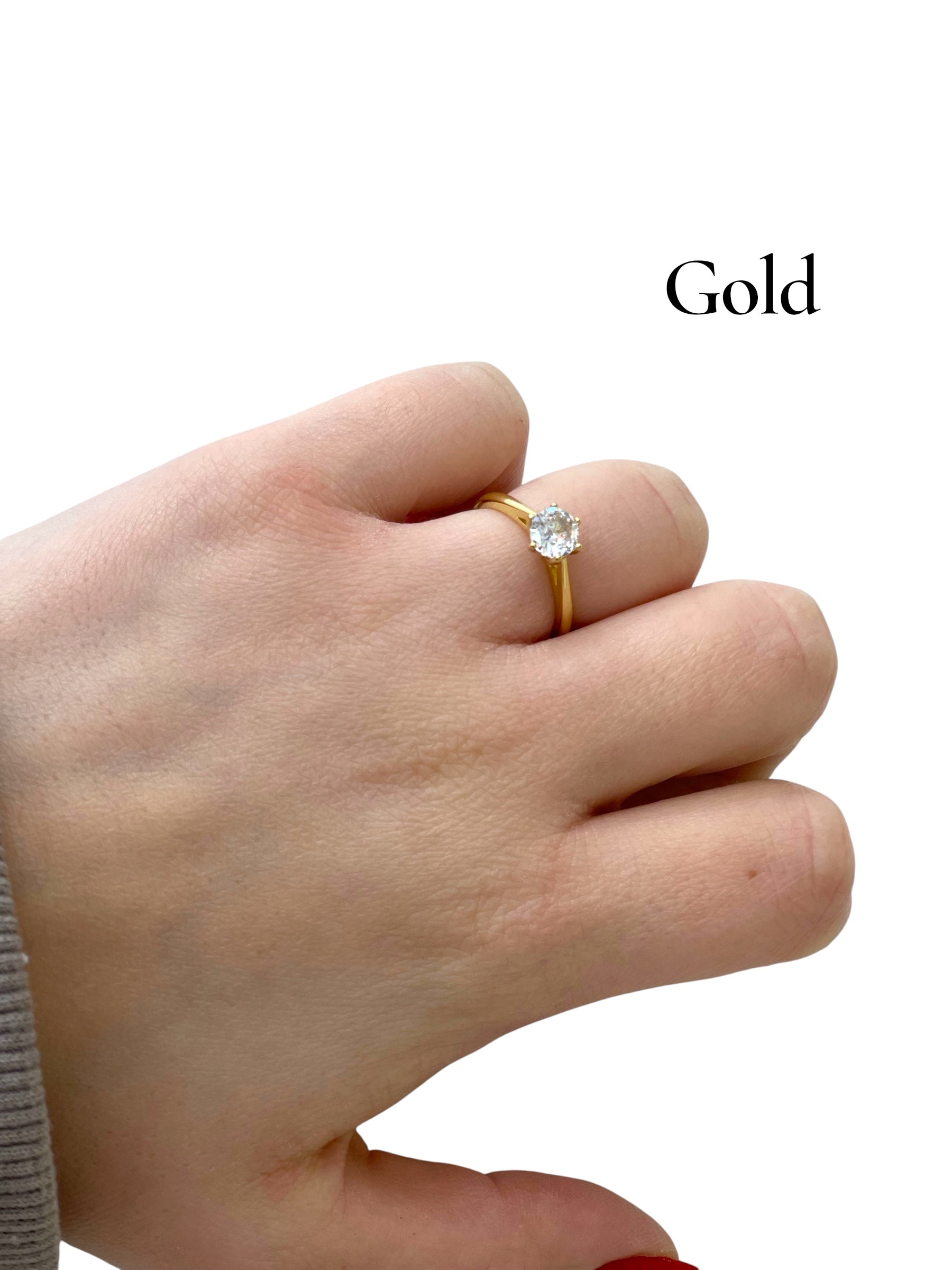 Anello diamante