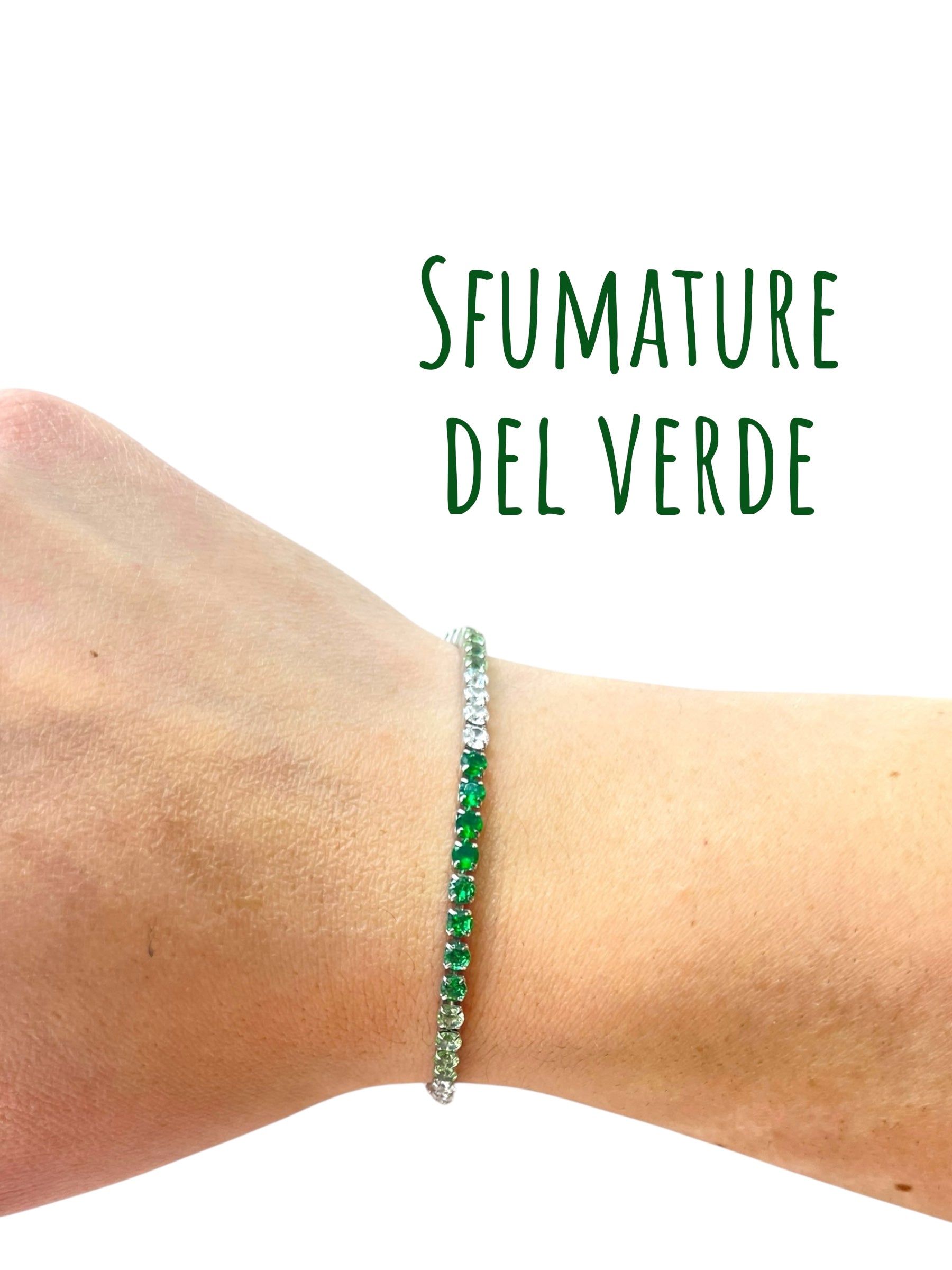 Bracciale tennis color