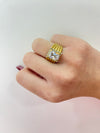 Anello ottagonale maglia