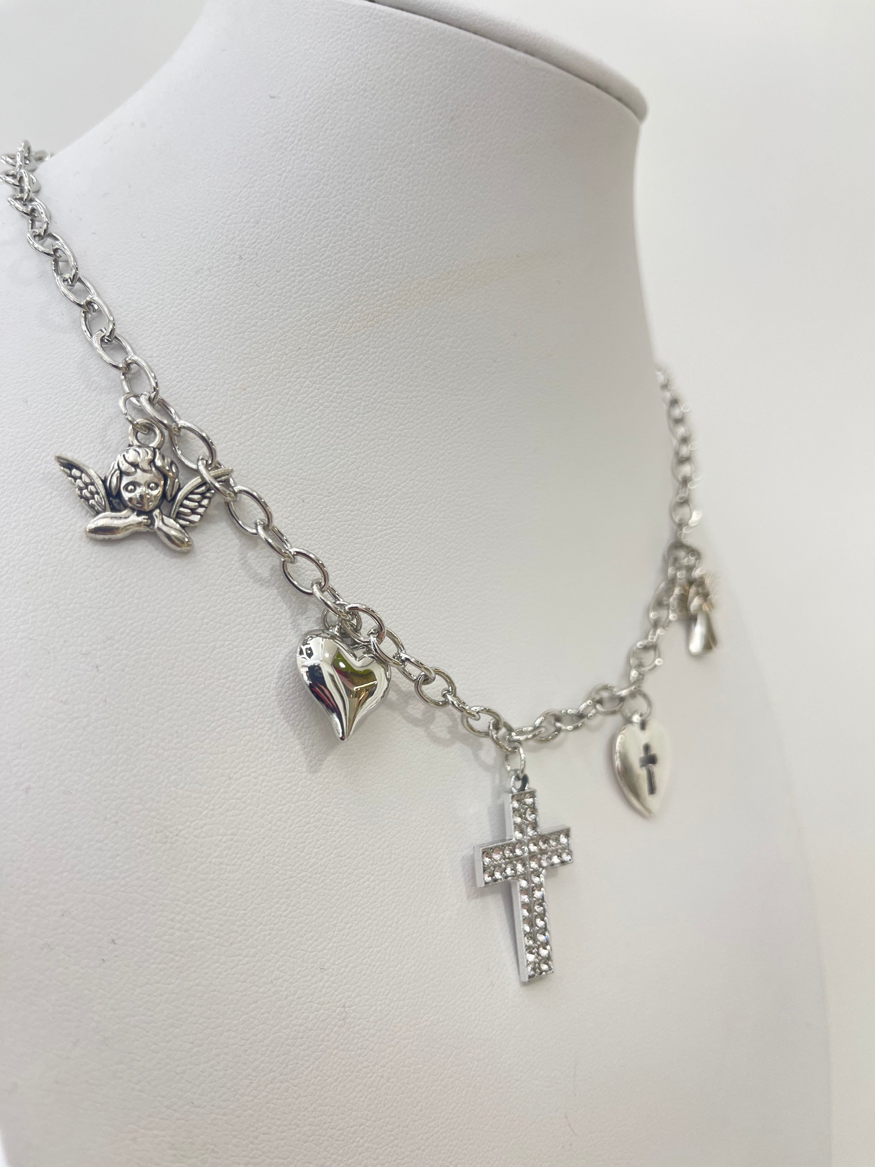 Collana multi pendente