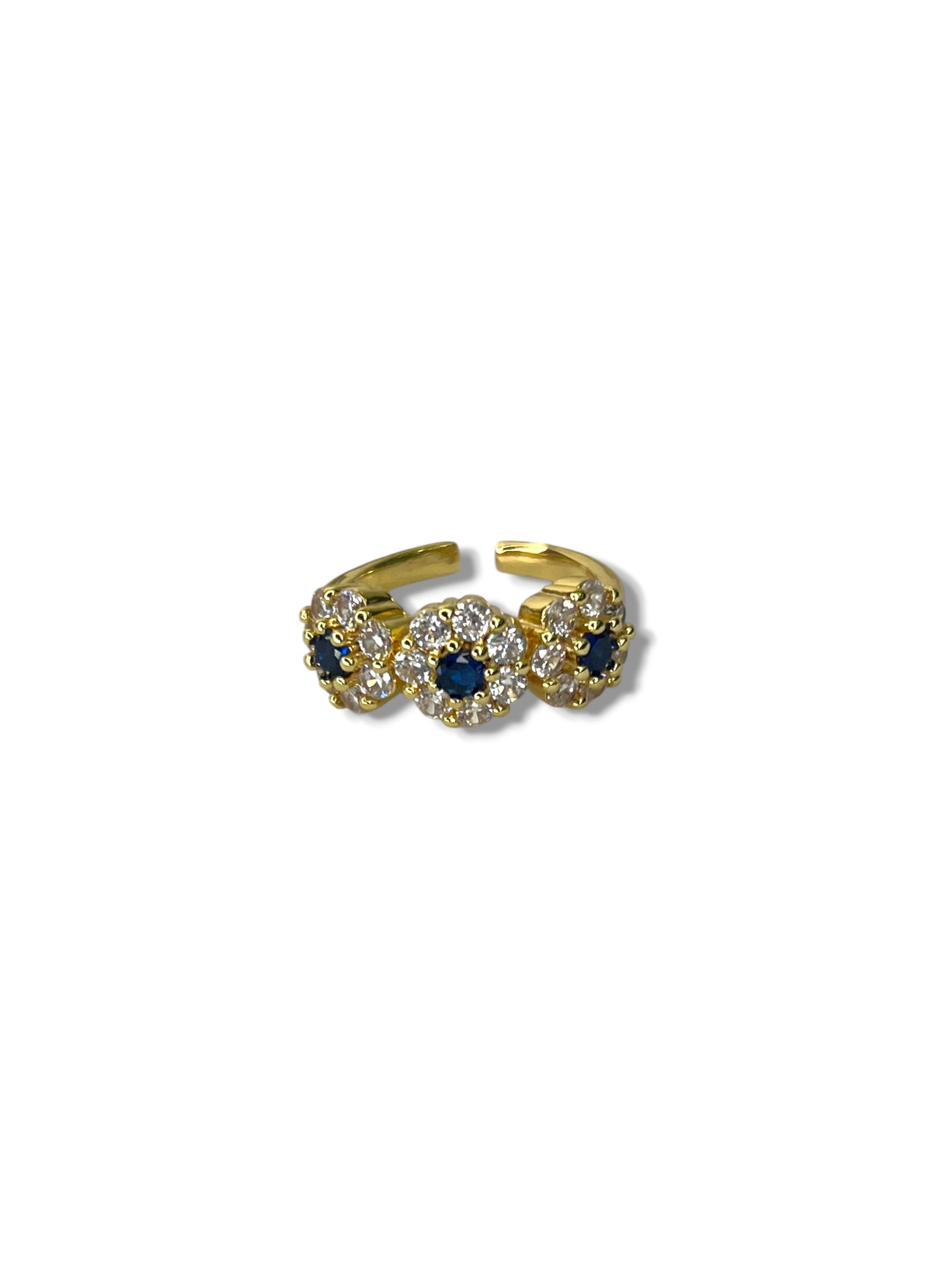 Anello 3 fiorellini