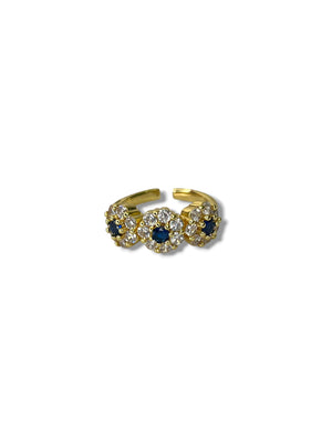 Anello 3 fiorellini