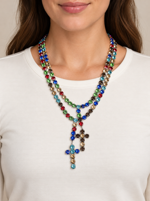 collana doppia luce