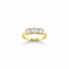 Anello baguette