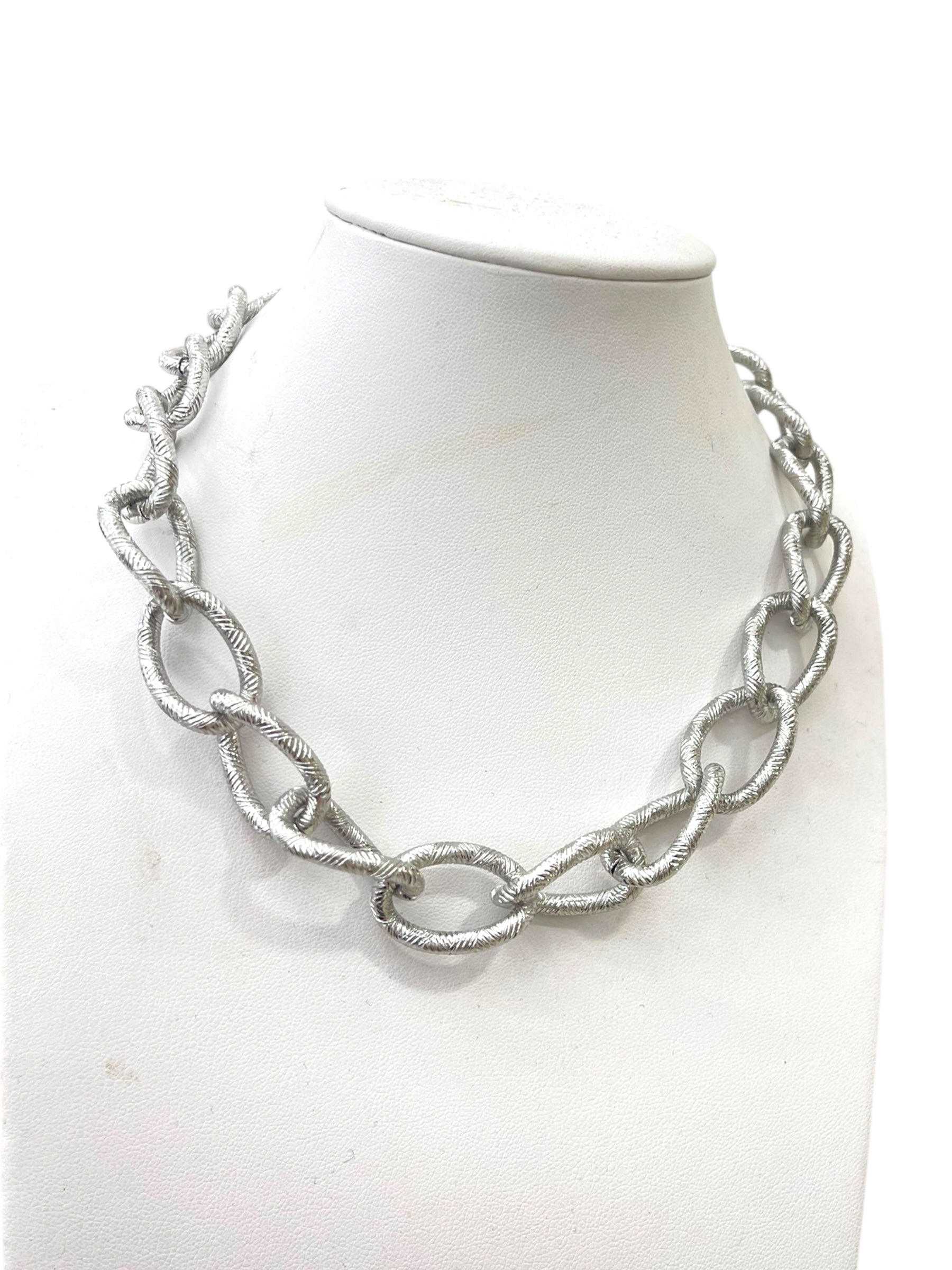 Collana catena intreccio