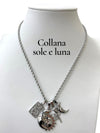 Collana sole e luna sonagli