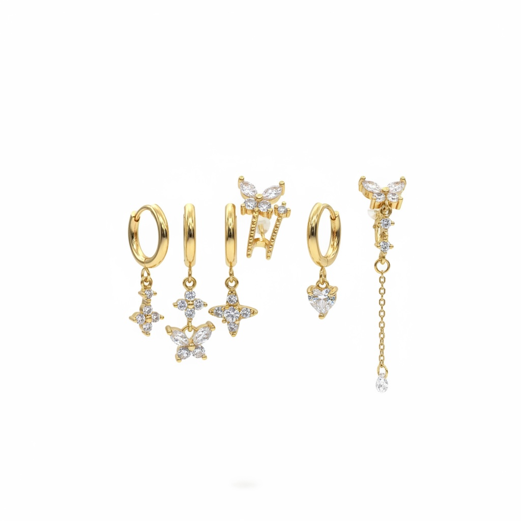 Set Cerchi Farfalla Brillns