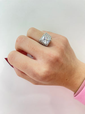 Anello ottagonale maglia