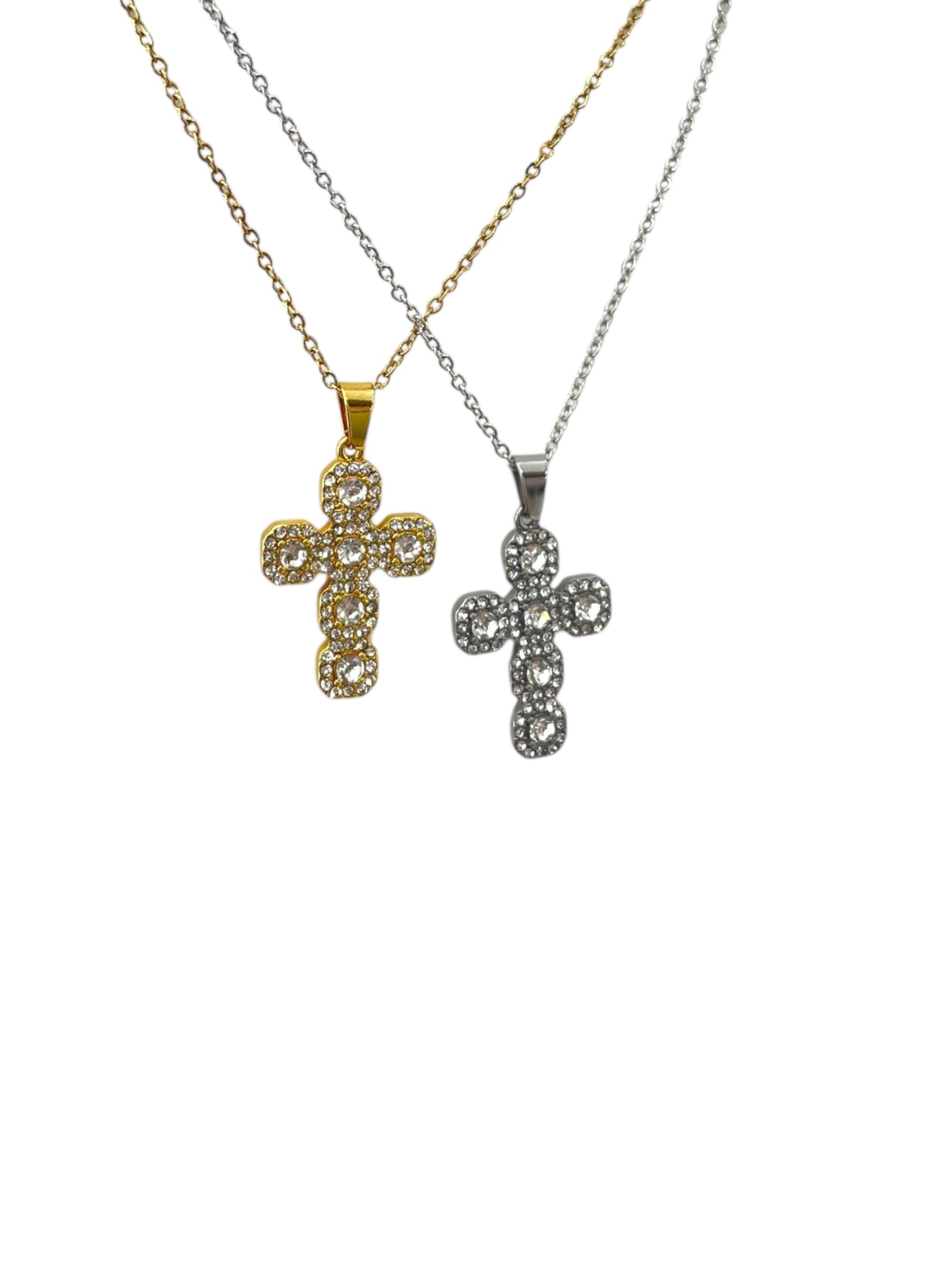 Collana croce splendi