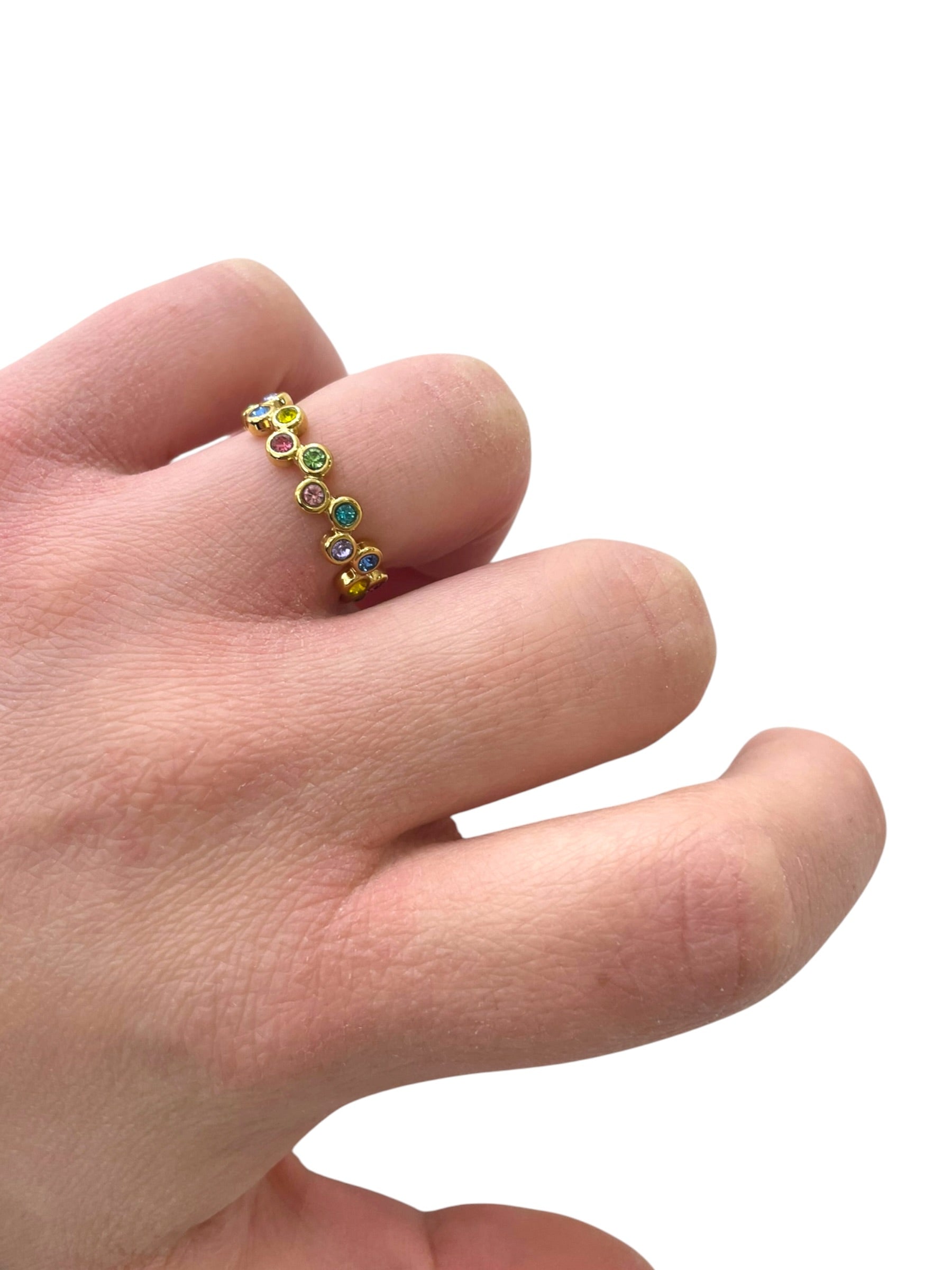 Anello bubble colors sonagli