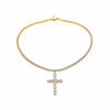 Collana zircon cross