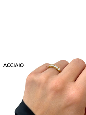 Anello veretta inossidabile