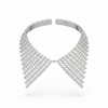 Collana colletto strass