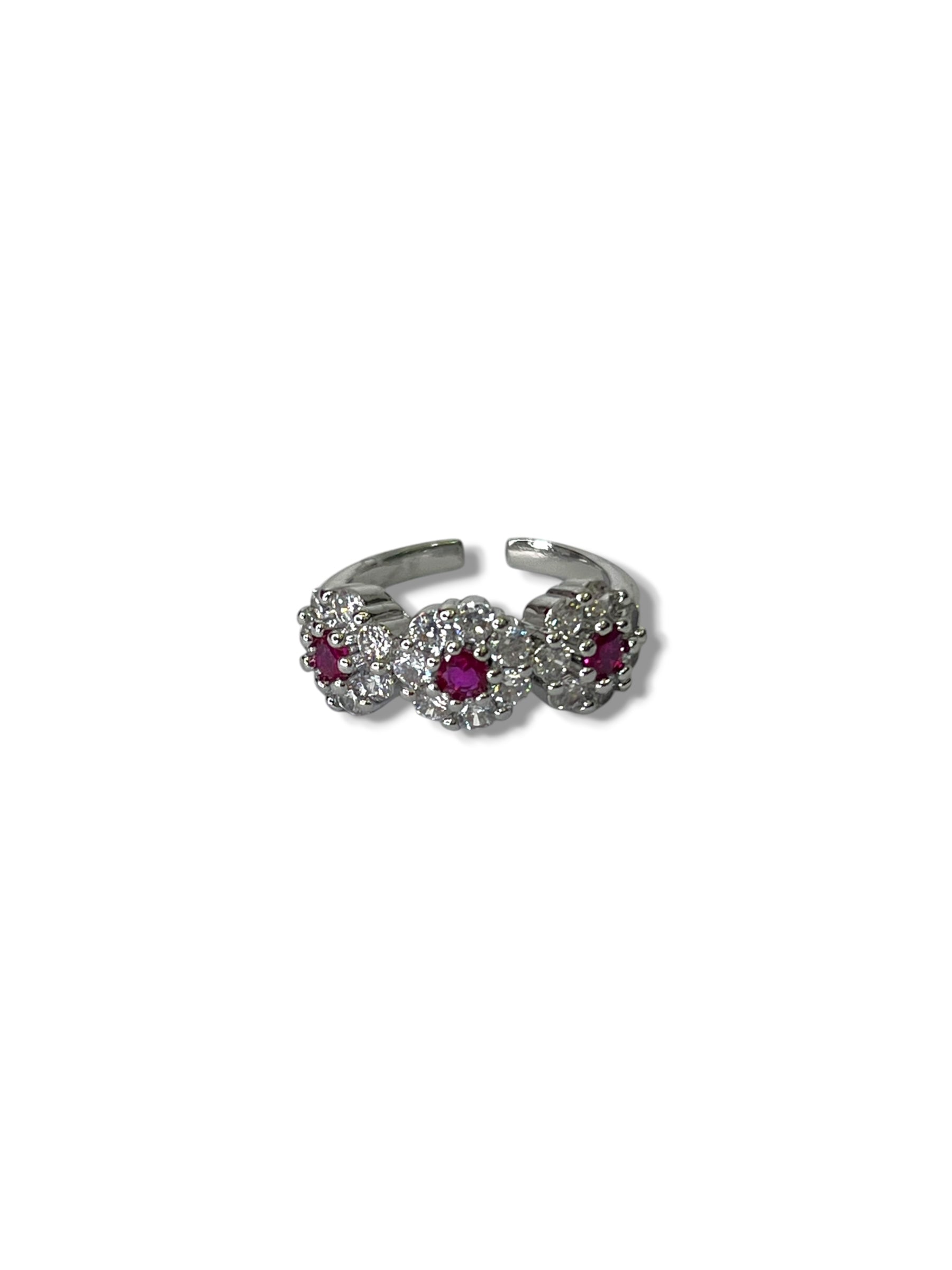 Anello 3 fiorellini