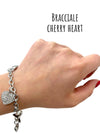 Bracciale cherry heart