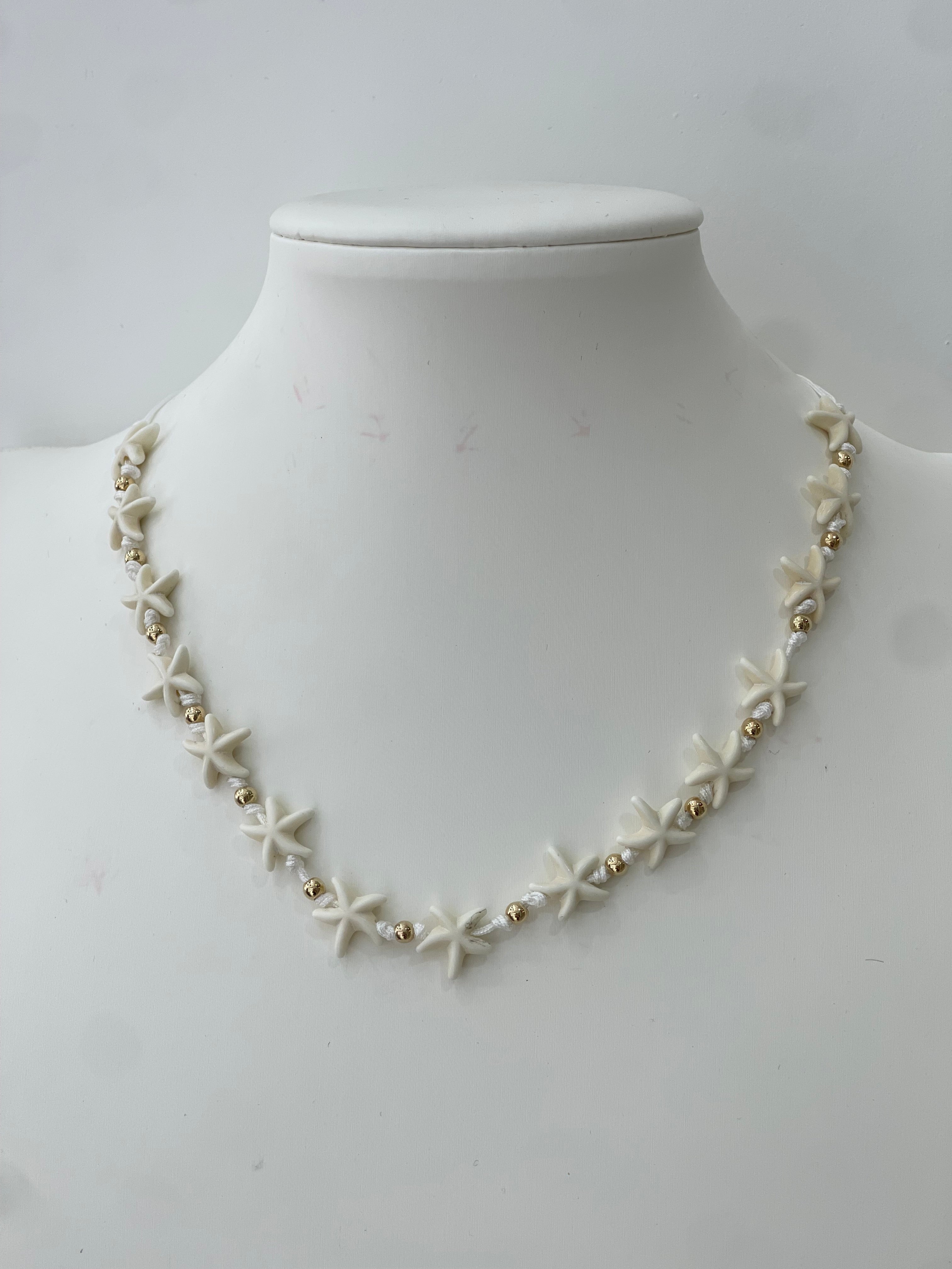 Collana multi stella marina