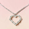 Collana cuore infinito